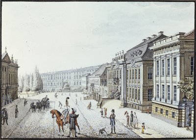 Vue du Palais Royal, Berlin - F.A. Calau